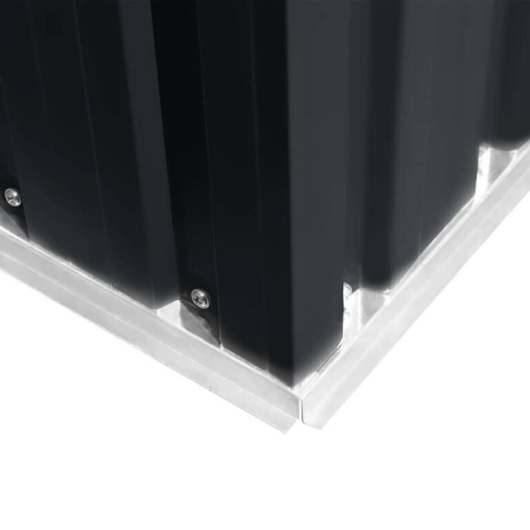 Daiktų laikymo prekė – 257×205×178 cm, antracito spalva – nuotrauka 8 Daiktų laikymo prekė – 257×205×178 cm, antracito spalva – produkto nuotrauka 8