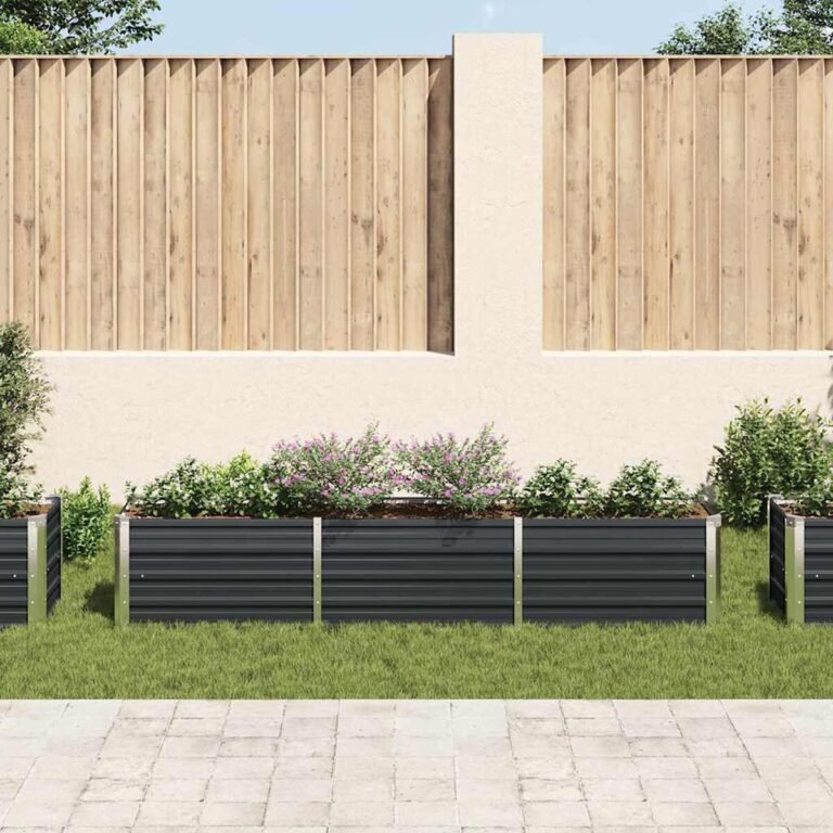 Pakelta lysvė – 240×40×45 cm, antracito spalva – produkto nuotrauka 3