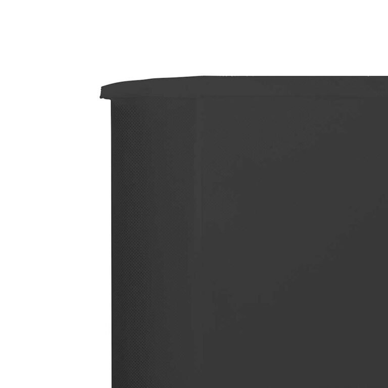 Vėjo užtvara – 600×160 cm, antracito spalva – produkto nuotrauka 4