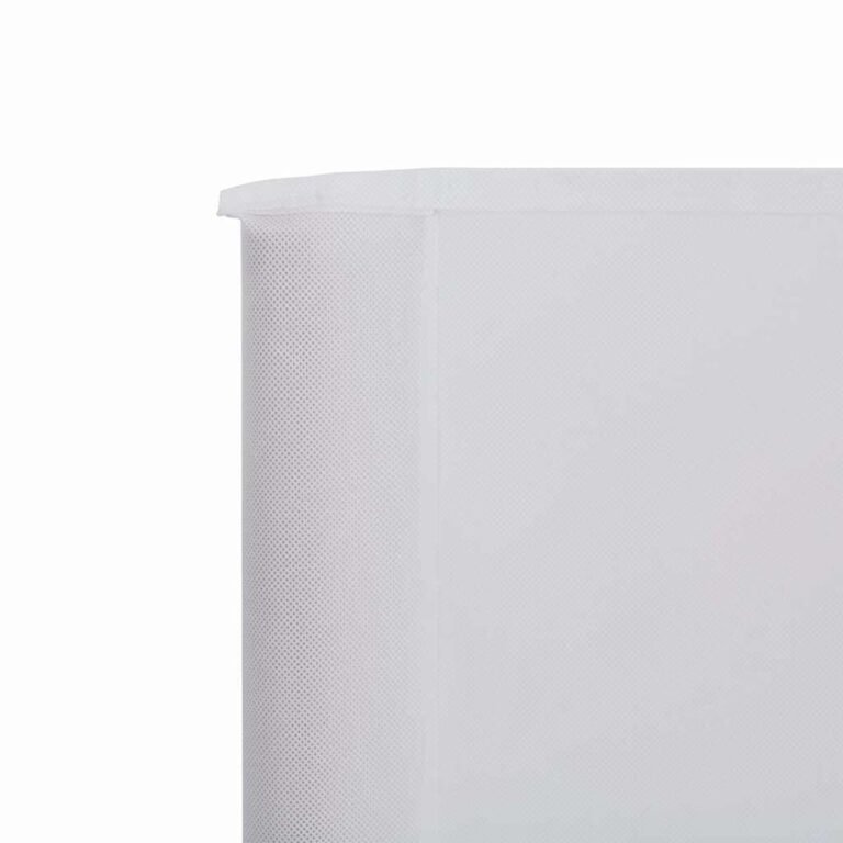Vėjo užtvara – 800×160 cm, balta spalva – produkto nuotrauka 3