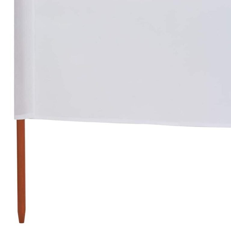 Vėjo užtvara – 800×160 cm, balta spalva – produkto nuotrauka 4