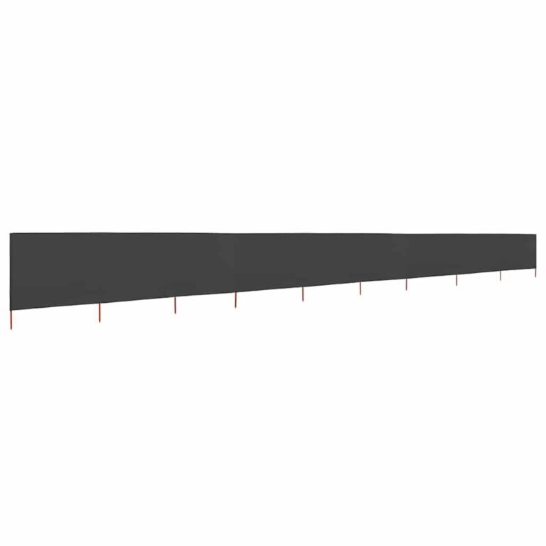 Vėjo užtvara – 1200×160 cm, antracito spalva – produkto nuotrauka 2