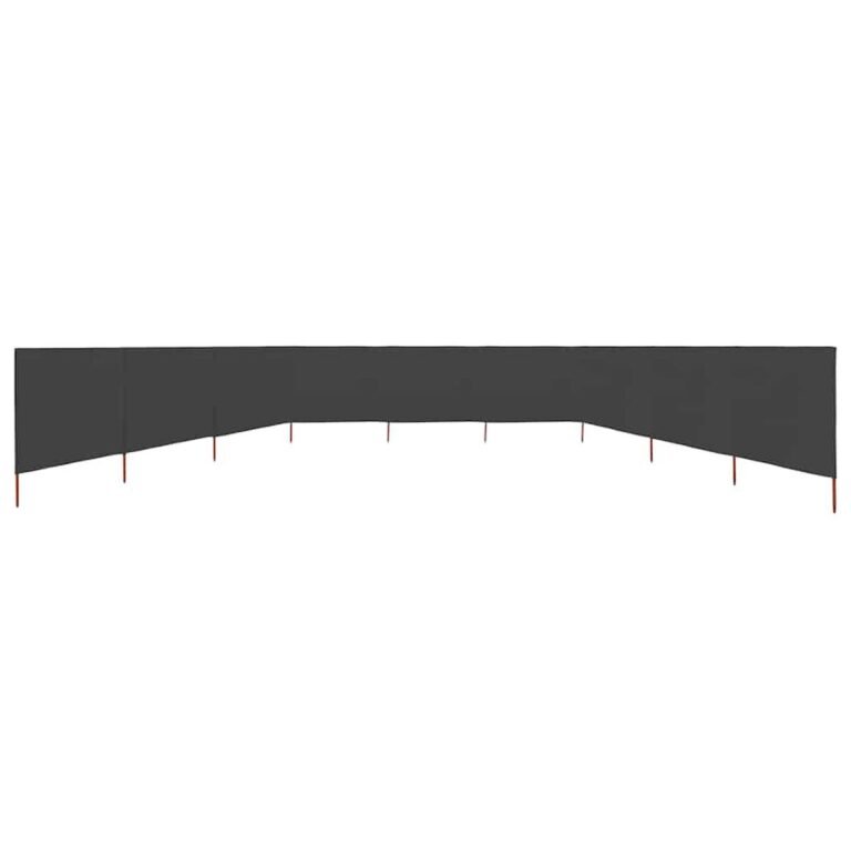 Vėjo užtvara – 1200×160 cm, antracito spalva – produkto nuotrauka 3