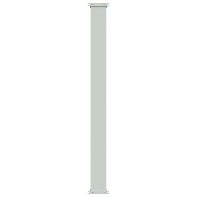 Ištraukiama šoninė markizė – 100×514 cm, pilka spalva – produkto nuotrauka 5