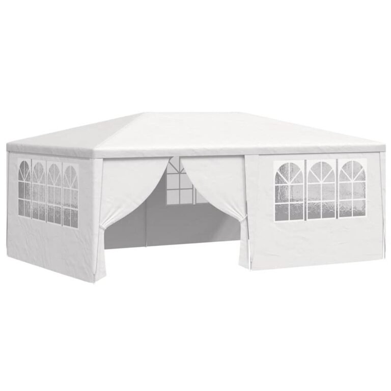 Pavėsinė-palapinė – 4×6 m, balta spalva