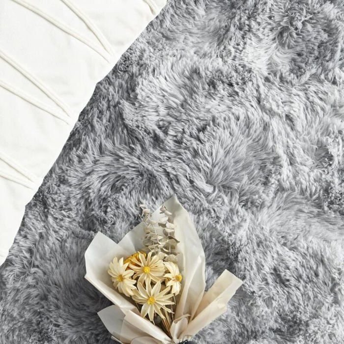 Kilimas – 200x300cm, pilka spalva – produkto nuotrauka 3