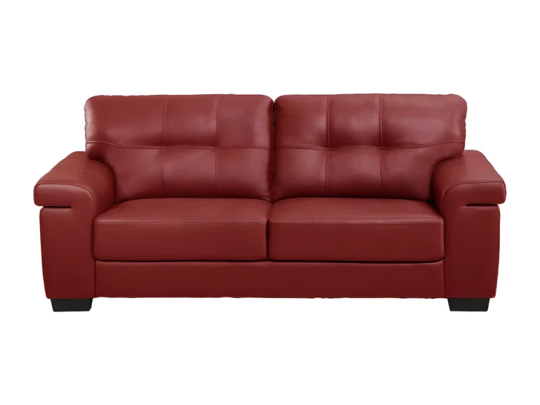 Sofa HAZEL – raudona spalva – nuotrauka 2 Sofa HAZEL – raudona spalva – produkto nuotrauka 2