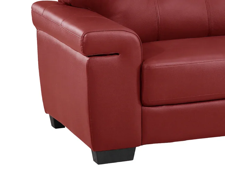 Sofa HAZEL – raudona spalva – nuotrauka 4 Sofa HAZEL – raudona spalva – produkto nuotrauka 4