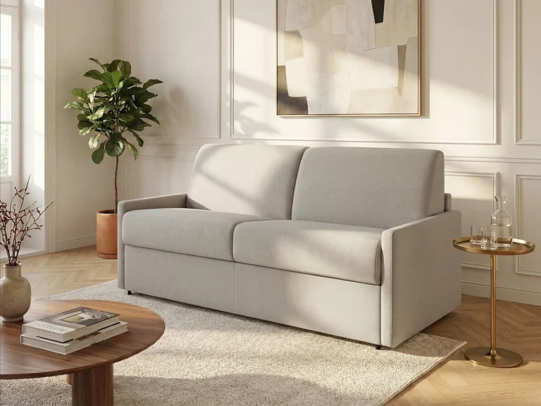 Išskleidžiama sofa CALIFE – smėlio spalva Išskleidžiama sofa CALIFE – smėlio spalva