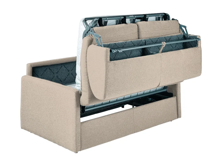 Išskleidžiama sofa CALIFE – smėlio spalva – nuotrauka 6 Išskleidžiama sofa CALIFE – smėlio spalva – produkto nuotrauka 6