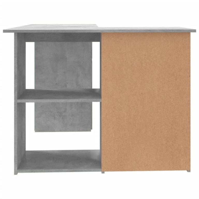 Biuro baldas – 145×100×76 cm, pilka spalva – nuotrauka 7 Biuro baldas – 145×100×76 cm, pilka spalva – produkto nuotrauka 7