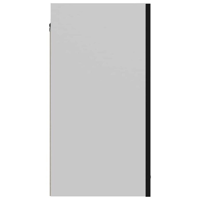 vidaXL Pakabinama spintelė, “Lyon”, juoda, 60x31x60cm – produkto nuotrauka 7