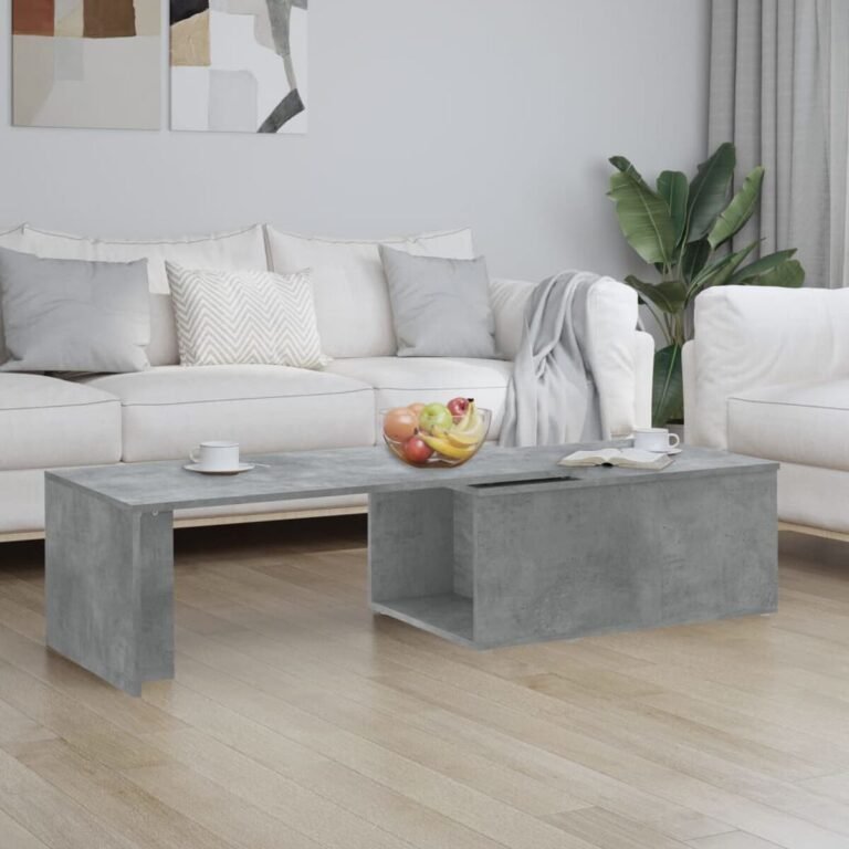 Kavos staliukas – 150×50×35 cm, pilka spalva – nuotrauka 2 Kavos staliukas – 150×50×35 cm, pilka spalva – produkto nuotrauka 2