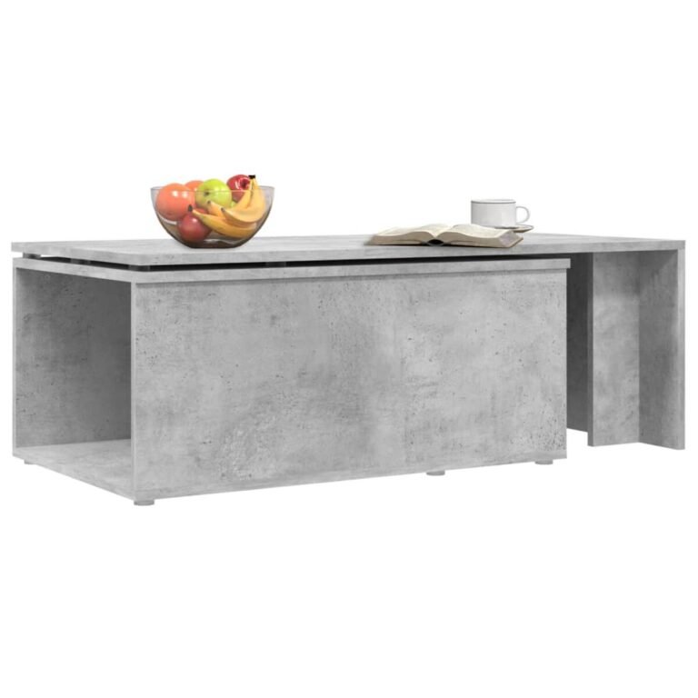 Kavos staliukas – 150×50×35 cm, pilka spalva – nuotrauka 5 Kavos staliukas – 150×50×35 cm, pilka spalva – produkto nuotrauka 5