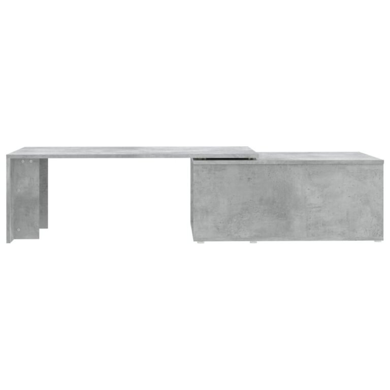 Kavos staliukas – 150×50×35 cm, pilka spalva – nuotrauka 6 Kavos staliukas – 150×50×35 cm, pilka spalva – produkto nuotrauka 6