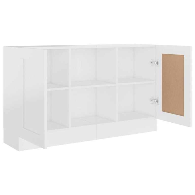 Komoda – 120×30,5×70 cm, balta spalva – produkto nuotrauka 5