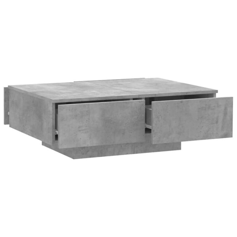 Kavos staliukas – 90×60×31 cm, pilka spalva – nuotrauka 5 Kavos staliukas – 90×60×31 cm, pilka spalva – produkto nuotrauka 5