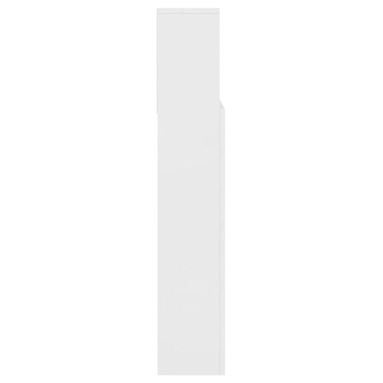 Lovos galvūgalis – 140×19×103,5 cm, balta spalva – produkto nuotrauka 6