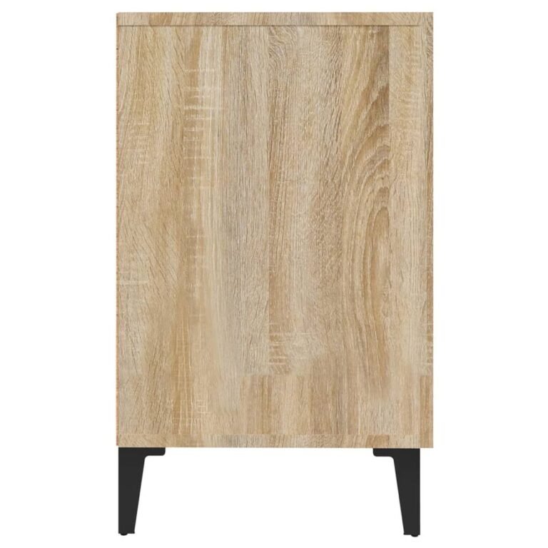 vidaXL Šoninė spintelė, sonoma ąžuolo, 100x36x60cm, apdirbta mediena – produkto nuotrauka 6