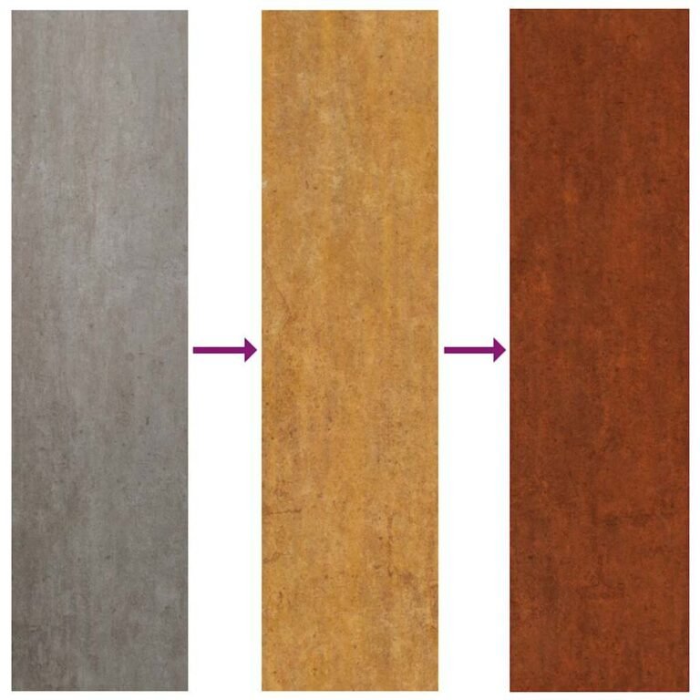 Augalų dėžė – 30×10×25 cm, rūdžių spalva – produkto nuotrauka 9