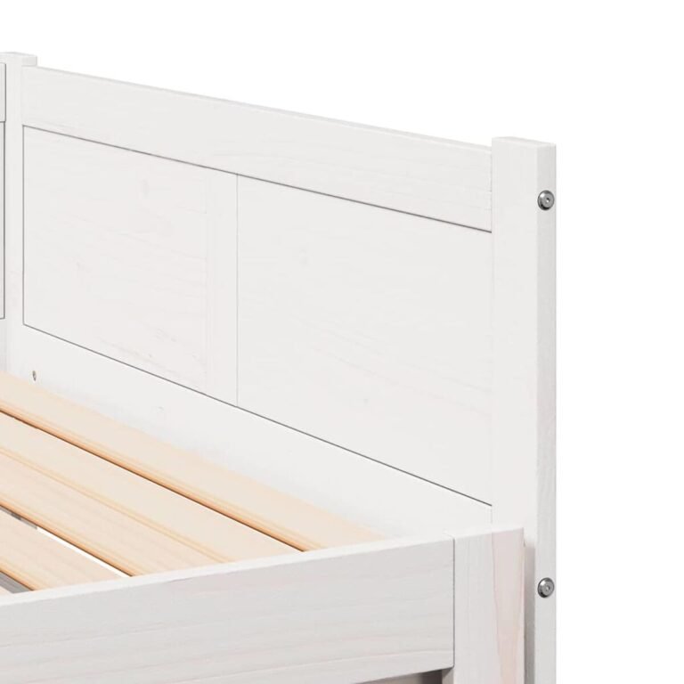 vidaXL Ištraukiama dienos lova Balta 203,5 x 184 x 56,5 cm – produkto nuotrauka 9