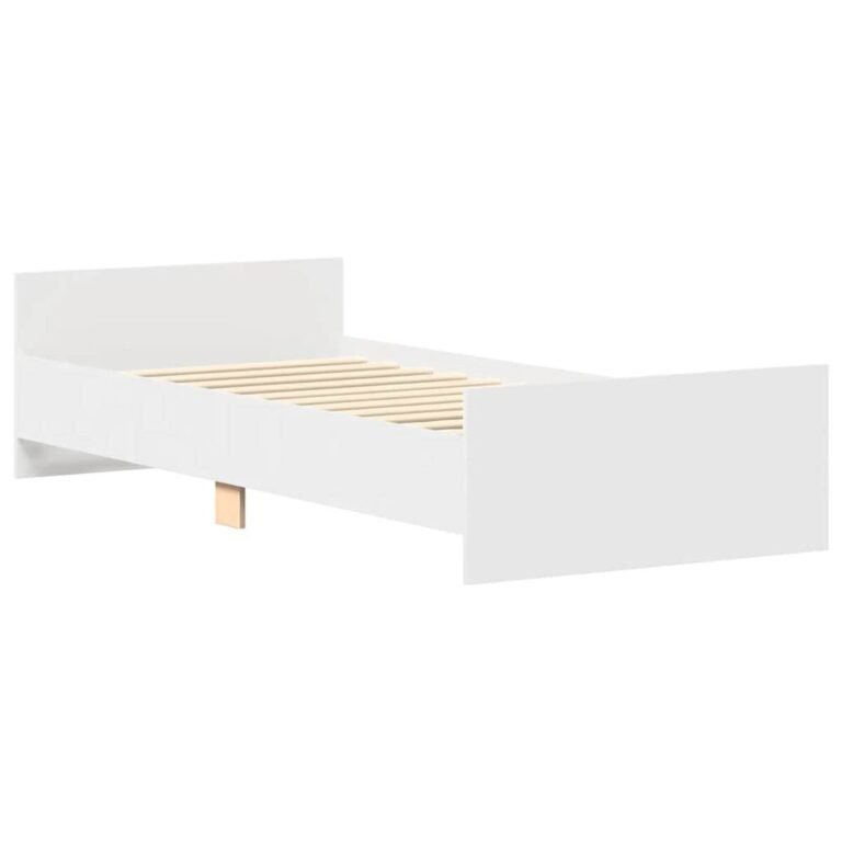 Lovos rėmas – 90×200 cm, balta spalva – produkto nuotrauka 4