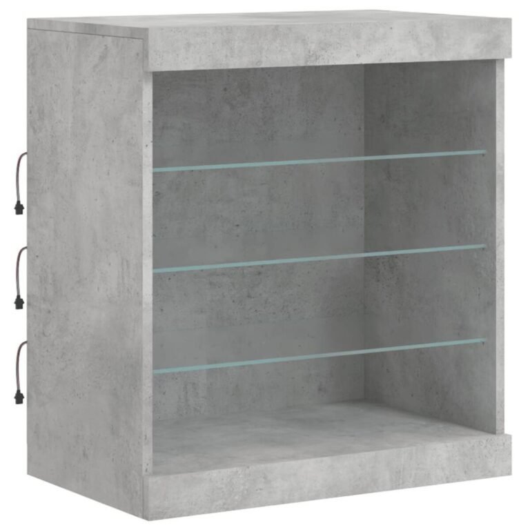 Komoda – 60,5×37×67 cm, pilka spalva – produkto nuotrauka 5