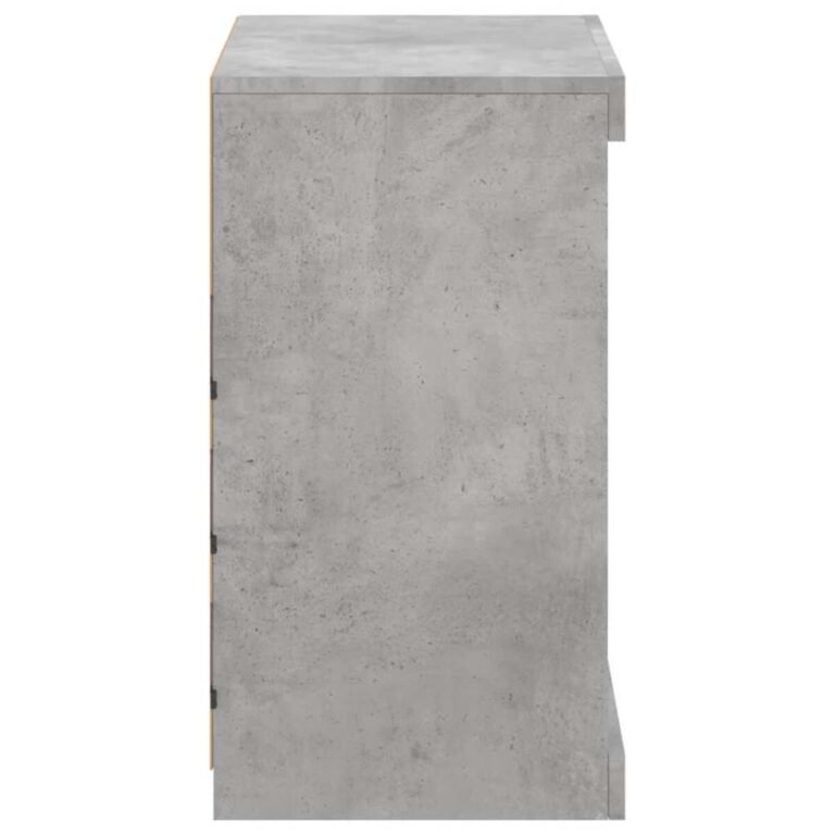 Komoda – 60,5×37×67 cm, pilka spalva – produkto nuotrauka 7