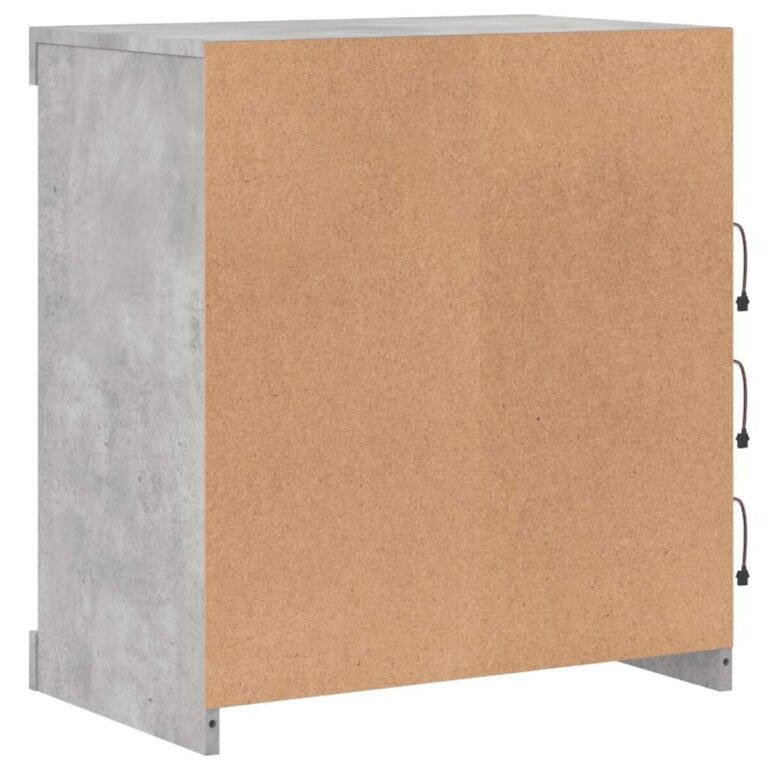 Komoda – 60,5×37×67 cm, pilka spalva – produkto nuotrauka 8