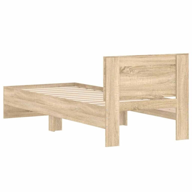 Lovos galvūgalis – 90×190 cm, ąžuolo spalva – produkto nuotrauka 7