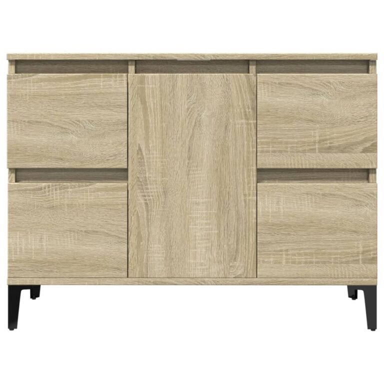vidaXL Spintelė praustuvui, ąžuolo, 80x33x60cm, apdirbta mediena – produkto nuotrauka 5