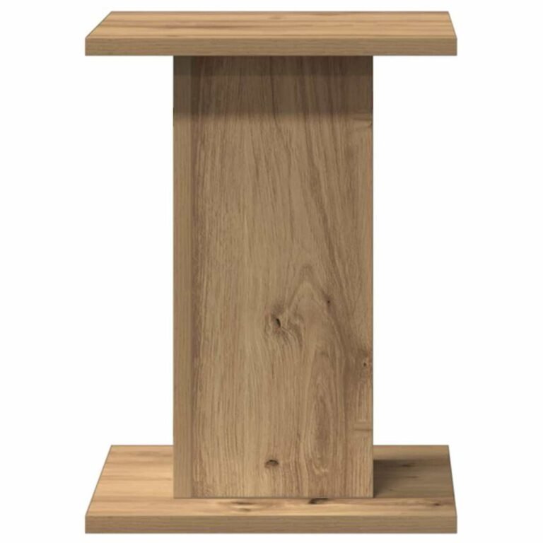 Garsiakalbių stovai – 30×30×40 cm, ąžuolo spalva – produkto nuotrauka 4