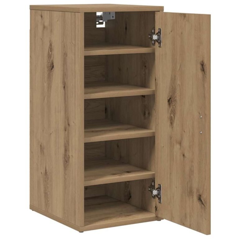vidaXL Spintelė batams, artisano, 32x35x70cm, apdirbta mediena – produkto nuotrauka 4