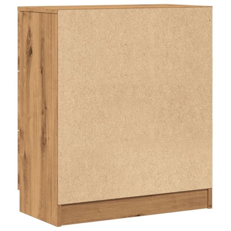 vidaXL Šoninė spintelė, artisano ąžuolo, 60x30x70cm, apdirbta mediena – produkto nuotrauka 6