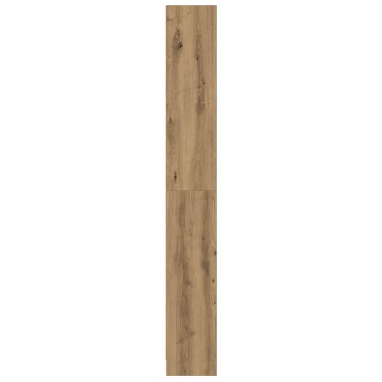 vidaXL Knygų lentyna, meniško ąžuolo spalvos, 60x24x176 cm, inžinerinė mediena – produkto nuotrauka 6