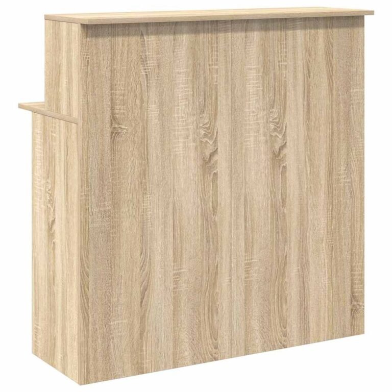 Biuro baldas – 100×50×103,5 cm, ąžuolo spalva – nuotrauka 7 Biuro baldas – 100×50×103,5 cm, ąžuolo spalva – produkto nuotrauka 7