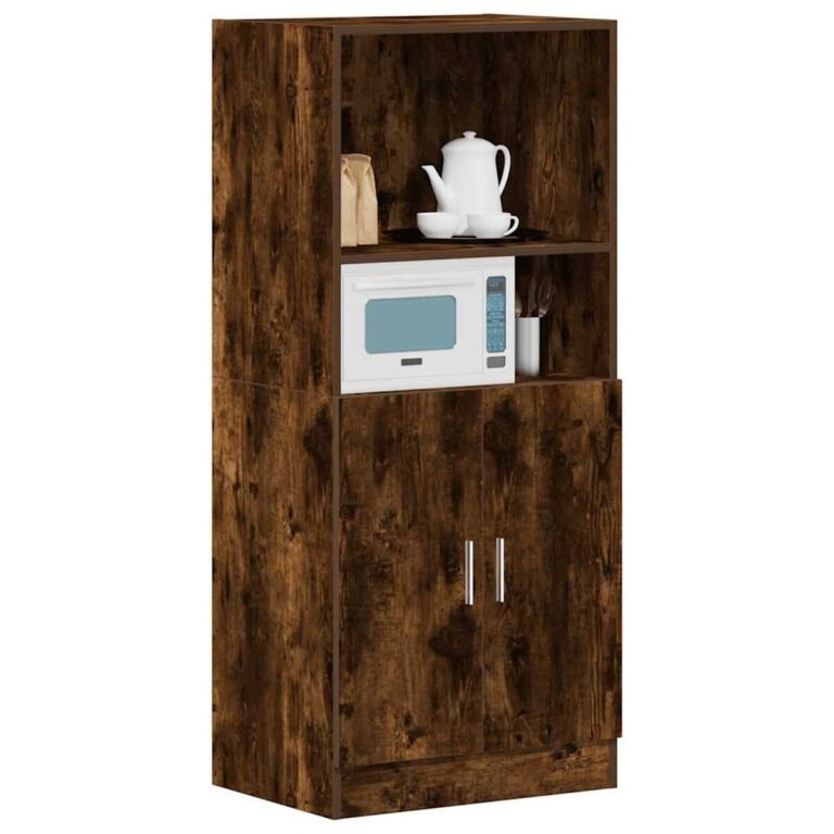 Virtuvės spintelė – 57×41,5×131,5 cm, ąžuolo spalva – nuotrauka 3 Virtuvės spintelė – 57×41,5×131,5 cm, ąžuolo spalva – produkto nuotrauka 3