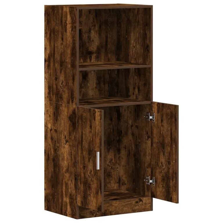 Virtuvės spintelė – 57×41,5×131,5 cm, ąžuolo spalva – nuotrauka 5 Virtuvės spintelė – 57×41,5×131,5 cm, ąžuolo spalva – produkto nuotrauka 5