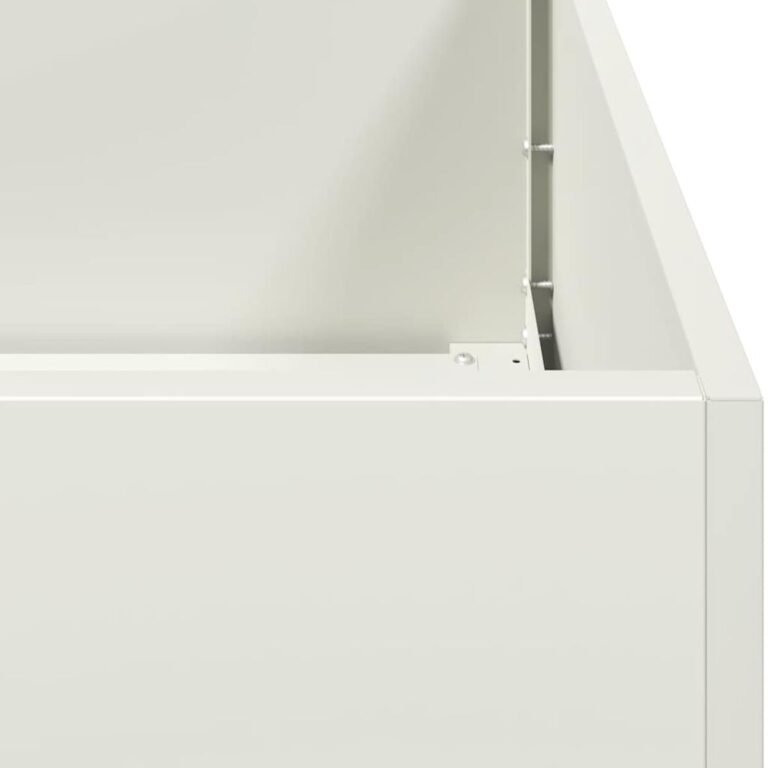 Augalų dėžė – 360×40×40 cm, balta spalva – produkto nuotrauka 4