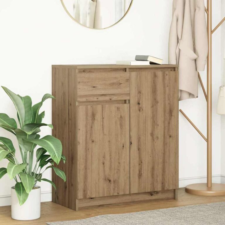 Komoda – 71×35×84 cm, ąžuolo spalva – produkto nuotrauka 2