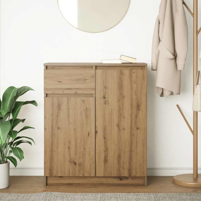 Komoda – 71×35×84 cm, ąžuolo spalva – produkto nuotrauka 3