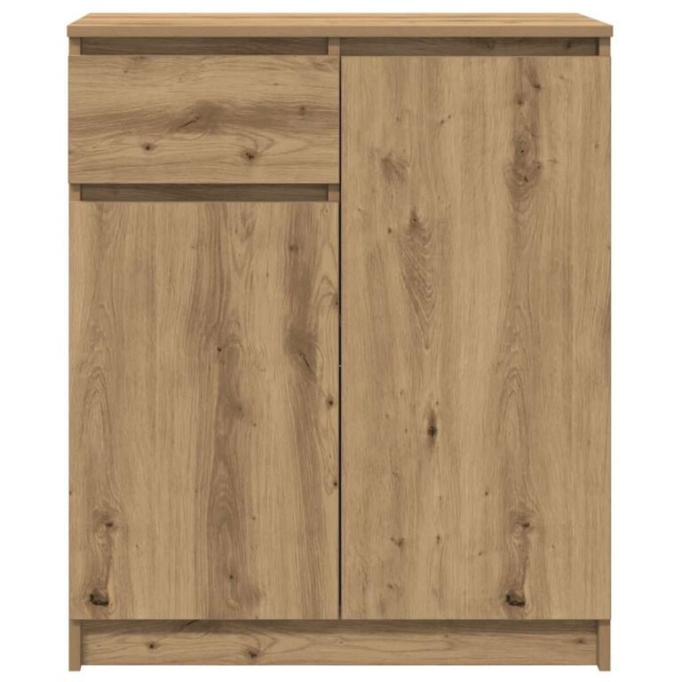 Komoda – 71×35×84 cm, ąžuolo spalva – produkto nuotrauka 6