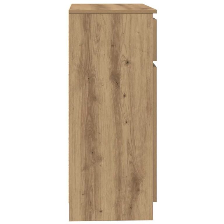 Komoda – 71×35×84 cm, ąžuolo spalva – produkto nuotrauka 7
