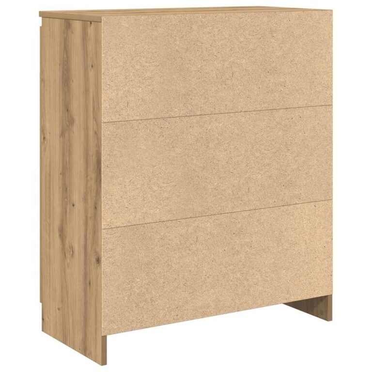 Komoda – 71×35×84 cm, ąžuolo spalva – produkto nuotrauka 8