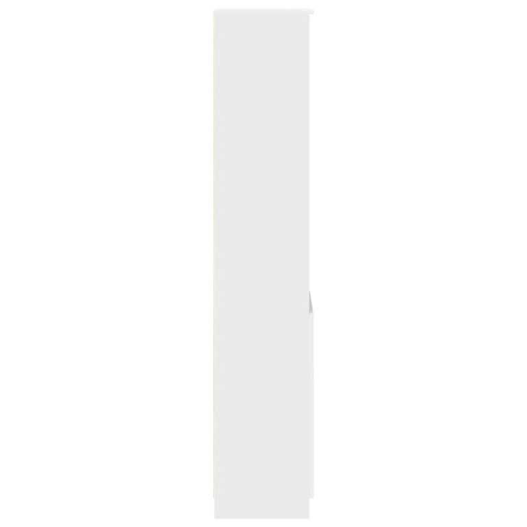 Komoda – 37,5×35×180 cm, balta spalva – produkto nuotrauka 5
