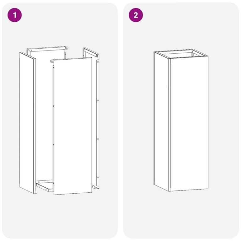 vidaXL Lietaus skėtis stovas Antracito 15,5 x 15,5 x 49 cm Plienas – produkto nuotrauka 7