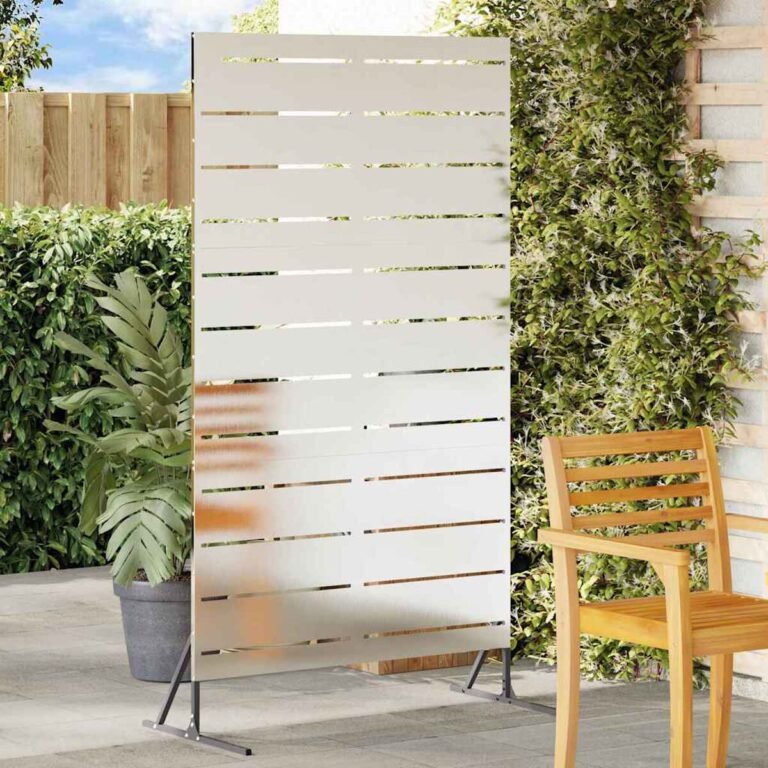 vidaXL Privatumo žaliuzės 100 x 50 x 180 cm Nerūdijantis plienas – nuotrauka 2 vidaXL Privatumo žaliuzės 100 x 50 x 180 cm Nerūdijantis plienas – produkto nuotrauka 2