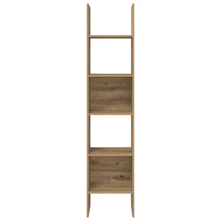 vidaXL Knygų spinta 5 lygių 40 x 35 x 180 cm Apdirbta mediena – produkto nuotrauka 5