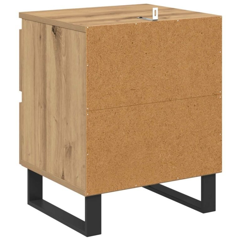 vidaXL Šalia lovos spintelė Amatininkų ąžuolas 40 x 35 x 50 cm – nuotrauka 8 vidaXL Šalia lovos spintelė Amatininkų ąžuolas 40 x 35 x 50 cm – produkto nuotrauka 8