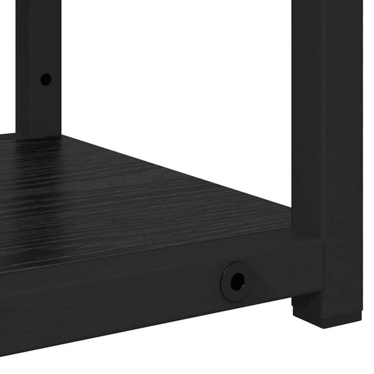 vidaXL Sieninė lentyna Sieninis Juodas ąžuolas 80 x 21 x 78,5 cm – produkto nuotrauka 8